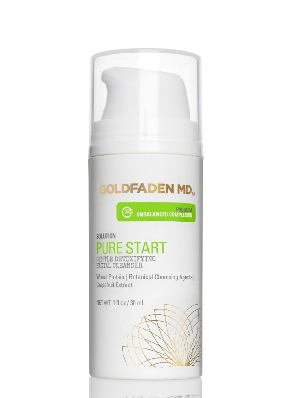 Goldfaden MD Pure Start Gentle Detoxifying Cleanser 30ml New